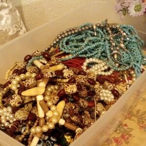 Colorful Beaded Jewelry Set